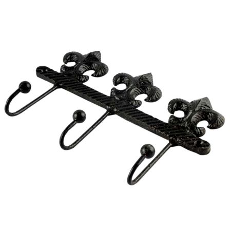 Decorative Black Iron Wall Hooks